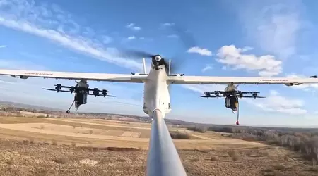UAV evolution: Ukrainska spaningsdrönaren Dovbush T10 kan nu bära sex FPV-drönare (video)