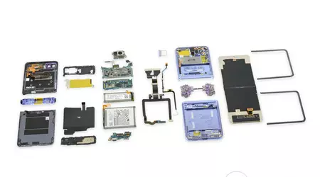 iFixit ger Samsung Galaxy Flip7 ett reparationsbetyg på C