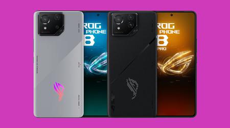 ASUS har presenterat ROG Phone 8-serien av gaming-smartphones med en uppdaterad design, 165 Hz-skärm, Snapdragon 8 Gen 3-chip och IP68-skydd