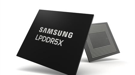 Samsung introducerar världens första 10,7 Gbps LPDDR5X DRAM-chip