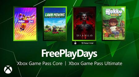 Ett intressant helgerbjudande: Xbox-konsolanvändare kan tillbringa tio timmar gratis med att spela Diablo IV. Ytterligare tre spel är tillgängliga som en del av Free Play Days