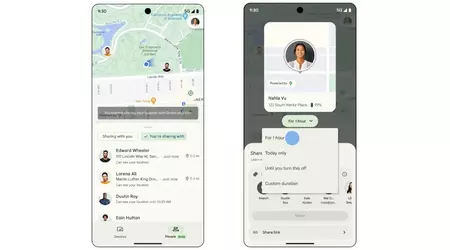 Med Hitta min enhet kan du nu se var vänner och familj befinner sig i realtid