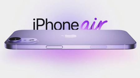 Apple förbereder iPhone 17 Air för start av massproduktion