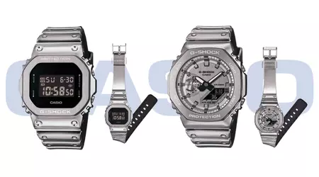 Casio may announce new G-Shock GM-2100YM-8A and GM-5600YM-8 metal watches with Tough Solar and water resistance features