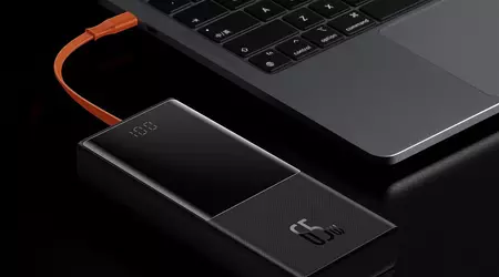 Baseus 20 000 mAh-batteri med 65W effekt och inbyggd USB-C-kabel finns tillgängligt på Amazon med 17% rabatt