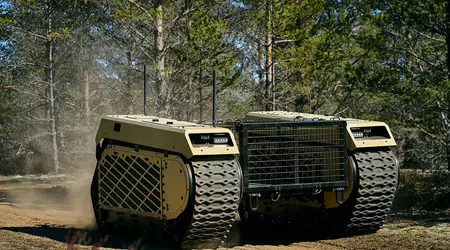 Ukraina får sex till THeMIS spårade drönare för minröjning