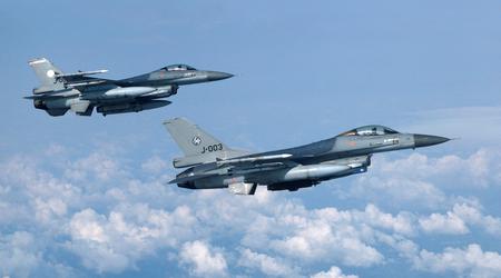 Officiellt: Nederländerna överför ytterligare 6 F-16 Fighting Falcon stridsflygplan till Ukraina