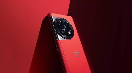 OnePlus 11R 5G Solar Red Edition med läderbaksida, 18 GB RAM och 512 GB lagringsutrymme säljs nu