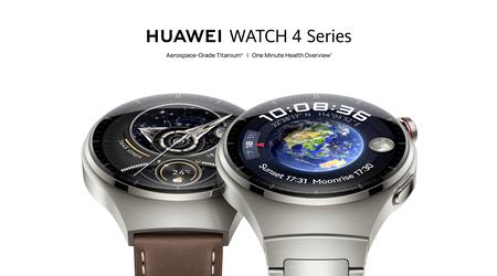 Huawei Watch 4 och Huawei Watch 4 Pro debuterar i Europa