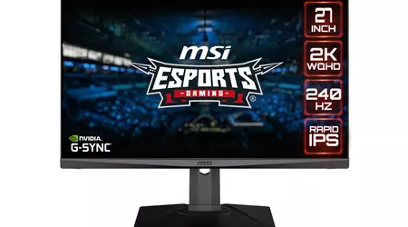 MSI Optix G274QPX: Gamingmonitor med 2K IPS-skärm vid 270 Hz och stöd för Nvidia G-Sync för $380
