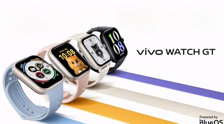 vivo WATCH GT: 1,85″ AMOLED-skärm, stöd för eSIM och upp till 21 dagars batteritid, pris från $110