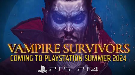 Det populära indiespelet Vampire Survivors kommer till PlayStation i sommar! Och en månad senare inleds en crossover med det ikoniska japanska Contra