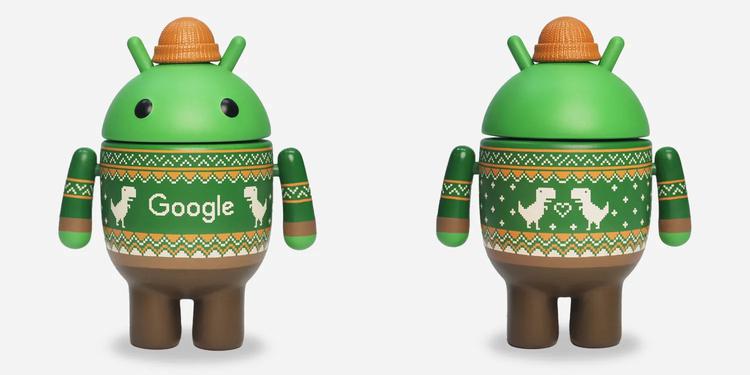 Google släpper festlig Android-figur i ljus ...