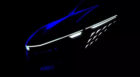 Alpine har släppt den första bilden av A390 "sportig fastback"