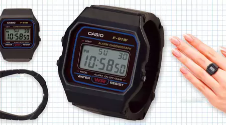 Casio har lanserat en kollektion av miniklockor i form av ringar