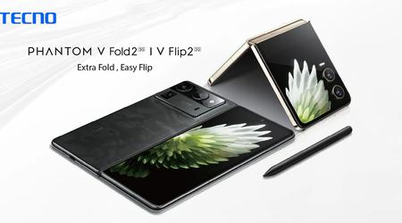 Hur mycket kommer Tecno Phantom V Fold 2 och Phantom V Flip 2 vikbara smartphones att kosta