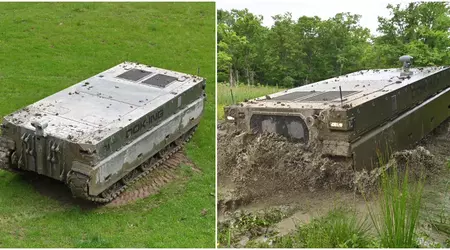 Kroaterna tillsammans med Rheinmetall har utvecklat en spårad monsterdrönare Komodo