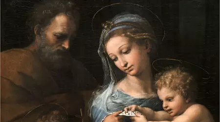 Artificiell intelligens har fastställt att ansiktet på Rafaels målning inte målades av mästaren själv