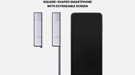 Samsung har patenterat en fyrkantig smartphone med infällbar display
