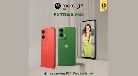 Motorola Moto G35 med förbättrad 20W-laddning och tre kameror lanseras i Indien den 10 december