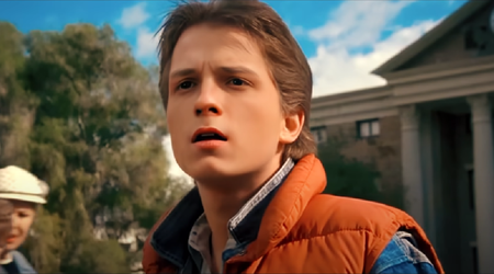 Kolla in Tom Holland som McFly och en åldrande Lloyd och J Fox i trailern för Tillbaka till framtiden 4 som fick internet att explodera