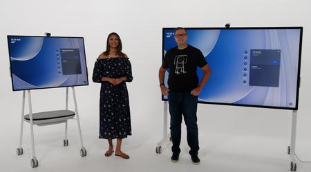 Microsoft tillkännagav den interaktiva 4K-skärmen Surface Hub 3 med porträttläge och en uppdatering för Surface Hub 2S