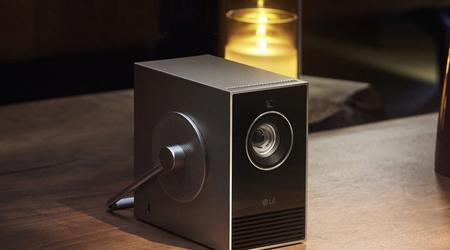 LG CineBeam Qube: 120-tums projektor med 4K-upplösning