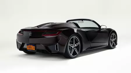 Acura auktionerar ut den unika NSX-roadstern från "The Avengers"