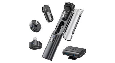 BOYA Magic - AI-mikrofon-transformator 4-i-1 med brusreducering upp till -40 dB lanserad