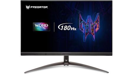 Acer Predator XB273U V3 är en QHD-spelskärm för 250 USD med 180 Hz uppdateringsfrekvens