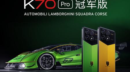 Xiaomi och Automobili Lamborghini SQUADRA CORSE har avtäckt en speciell Redmi K70 Pro Champion Edition med 1 TB lagringsutrymme