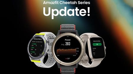 Amazfit Cheetah fick nya funktioner med programuppdateringen