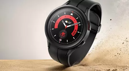 Samsung Galaxy Watch 5 Pro med 45 mm titanhölje och safirglas är tillgänglig på Amazon med en rabatt på upp till 192 USD