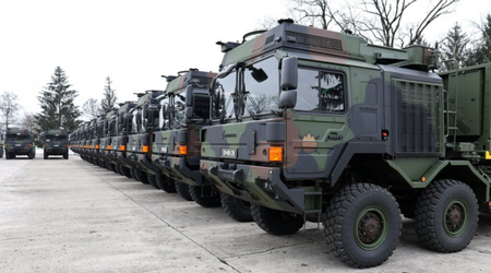 Tyskland beställer nästan 600 militära lastbilar från Rheinmetall 