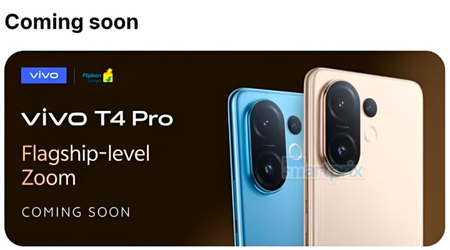 Vivo T4 Pro: läckta annonsbanner ger insyn i design och kamera