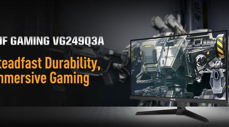 ASUS TUF Gaming VG249Q3A: Gamingmonitor med 23,8-tumsskärm vid 180 Hz