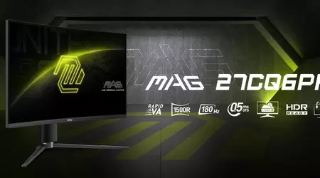 MSI MAG 27CQ6PF: Gamingmonitor med 2K-skärm vid 180Hz för $189