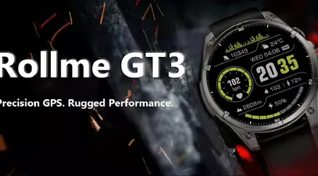 Introducerade den prisvärda Rollme GT 3 smartwatch med stor batteritid, avancerad GPS-navigering och hundra sportlägen