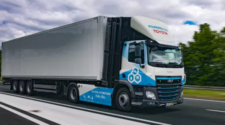 Toyota har lanserat vätgaslastbilar för att leverera delar i Europa