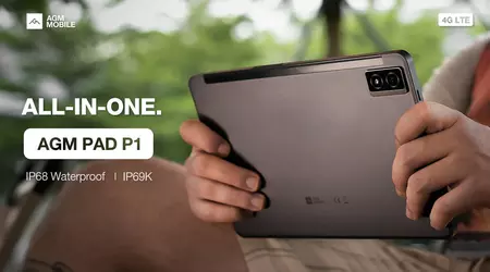 AGM Mobile Pad P1 - surfplatta med IP68/IP69K-vattentålighet, Android 13 och LTE-stöd, pris från 200 USD