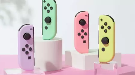 Nintendo har presenterat nya pastellfärgade Joy-Con-kontroller