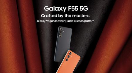 Samsung Galaxy F55 5G: 120Hz AMOLED-skärm, Snapdragon 7 Gen 1-processor, 50 MP-kamera och 5000 mAh-batteri för $ 325