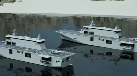 Hangarfartyg för drönare: Portugal har beställt ett multifunktionellt stödfartyg från Damen Shipyards Group som kan bära olika typer av drönare
