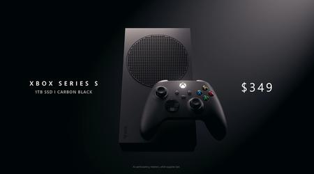 Microsoft har börjat sälja den svarta Xbox Series S-spelkonsolen med 1 TB lagringsutrymme för 350 USD