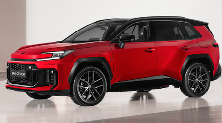 Den nya Toyota RAV4 GR Sport har fått en mer aggressiv design
