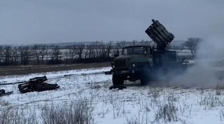 AFU förstörde ett sällsynt ryskt RBU-6000 bombplan med hjälp av artilleri (video)