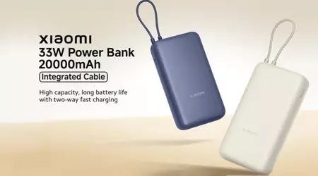 Xiaomi lanserar ny 33W 10000 Power Bank med inbyggd kabel i fler europeiska länder