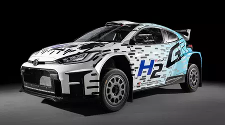 Toyota kommer att visa GR Yaris Rally2 H2 drivet av vätgas vid Rally Finland