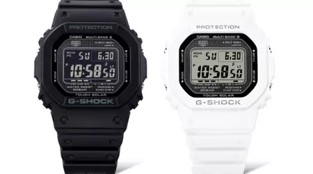 Casio lanserar nya monokroma G-Shock GW-5000HS i Storbritannien