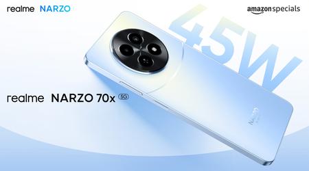 120 Hz LCD, Dimensity 6100+ chip, 5000 mAh batteri och 50 MP kamera: insider avslöjar specifikationerna för Realme Narzo 70x 5G
